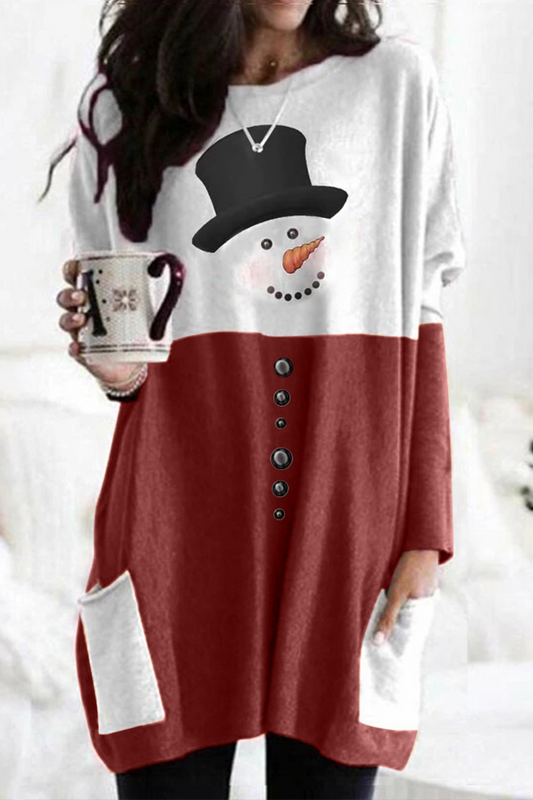Velina Moda | Christmas Day Casual Party Patchwork Print Elk Costumes (6 Colors)