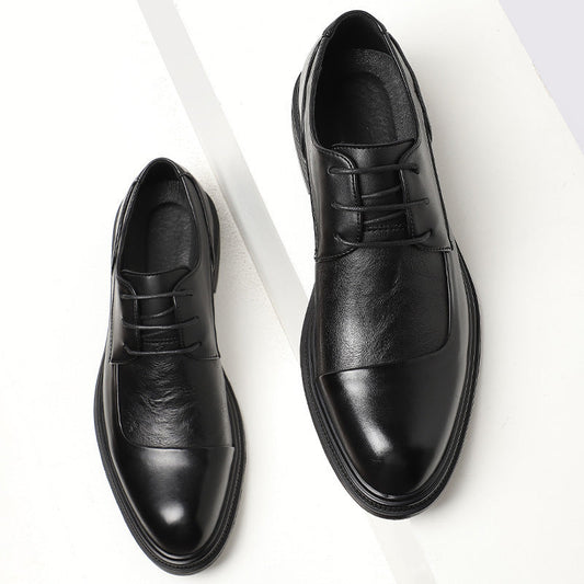 Alfonso | Zapatos de vestir para hombre, estilo británico y punta afilada