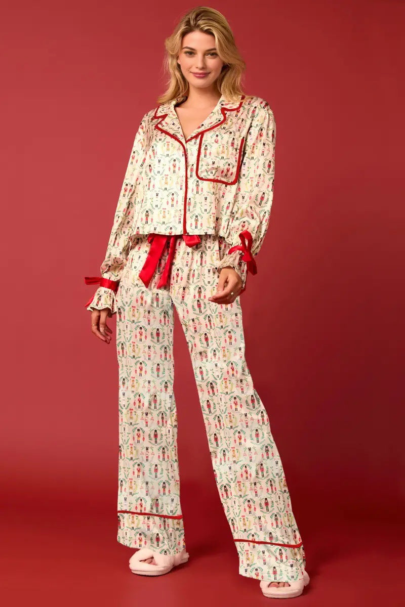Velina Moda | Christmas Character Sprint Pajama Long Set