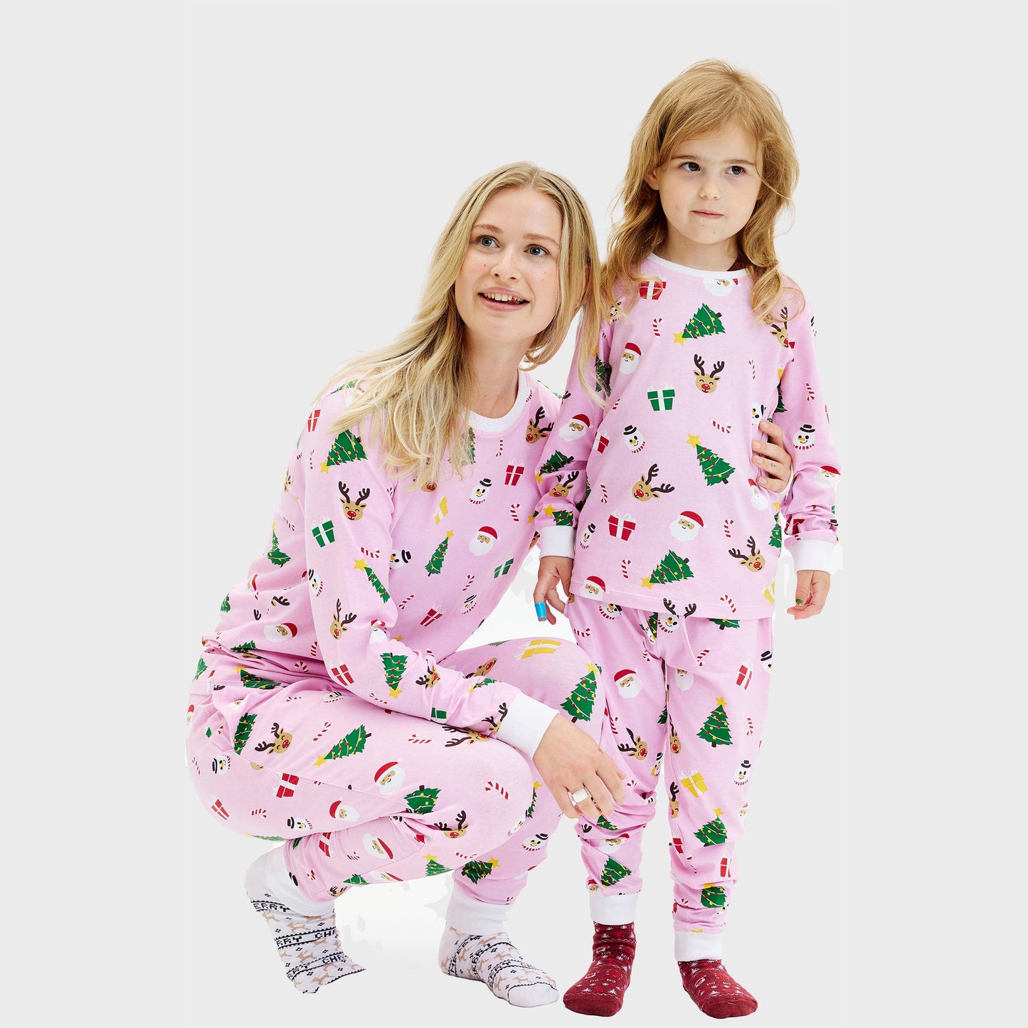 Velina Moda | The Pinkish Christmas Pajamas Women