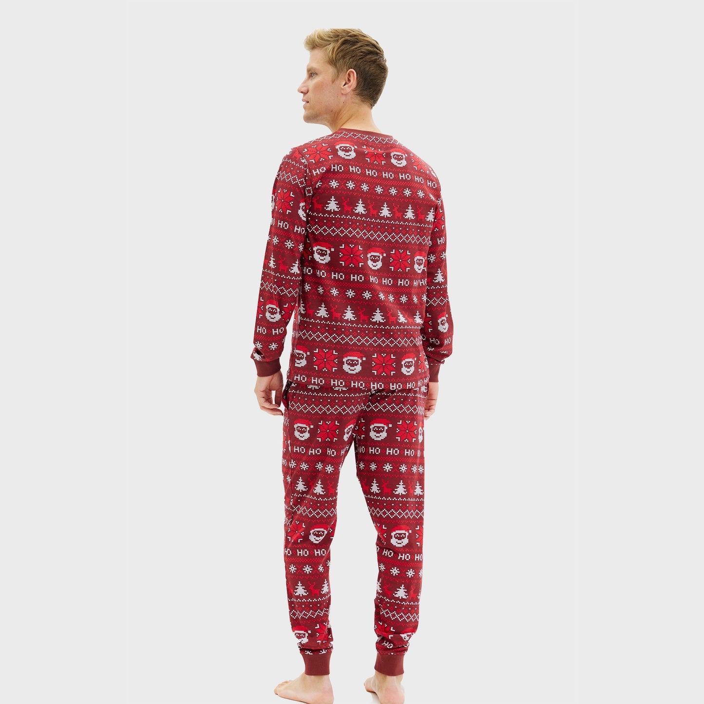 Velina Moda | Ho ho ho Christmas Pajamas Men