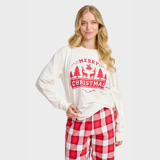 Velina Moda | The cheerful Christmas pajama top Women
