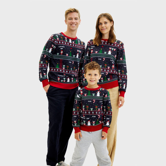 Velina Moda | Vintage Gamer Christmas Sweater Women's