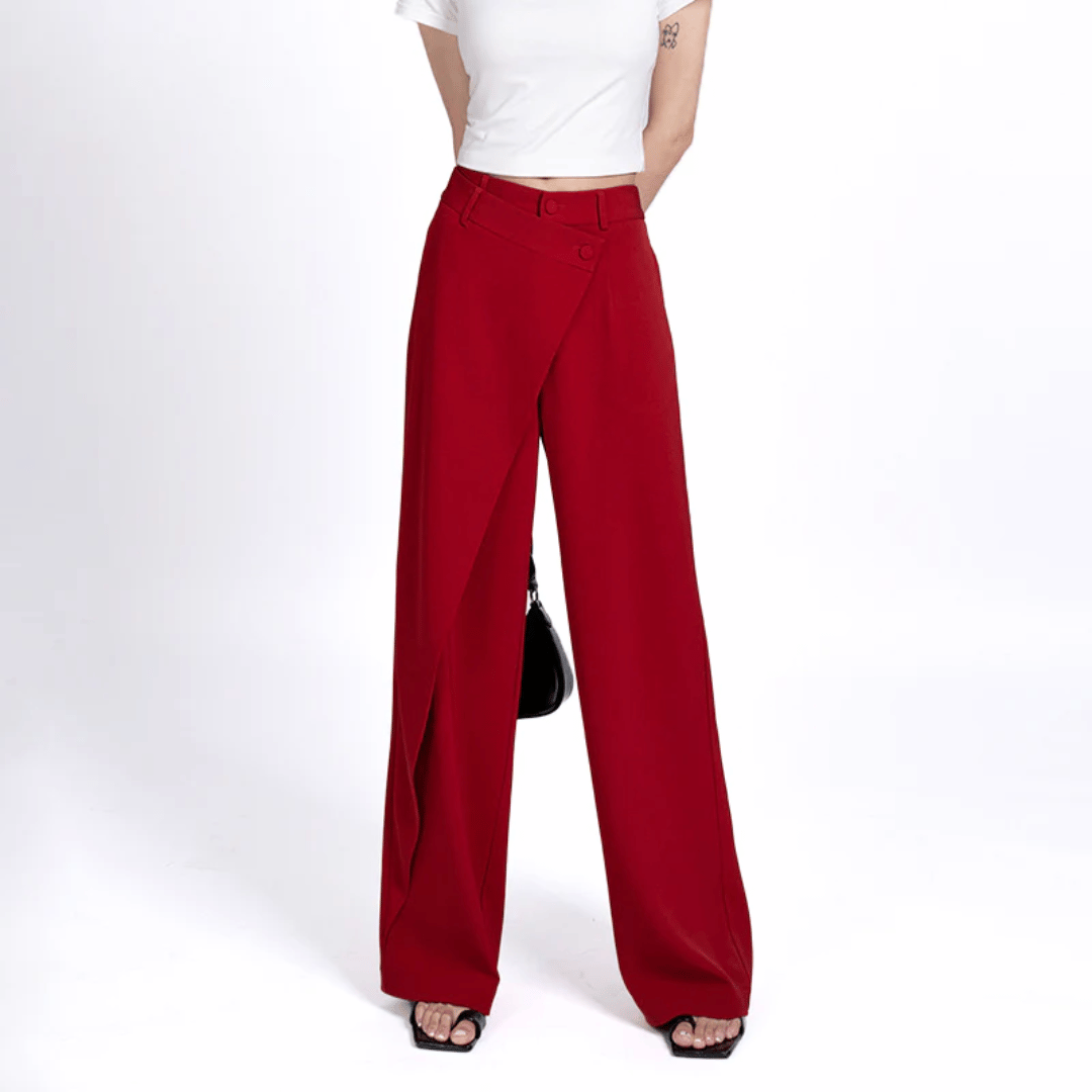 Velina Moda | Wide-Leg Pants - Asymmetrical & Luxurious Wide-Leg by Isabella Vionnet