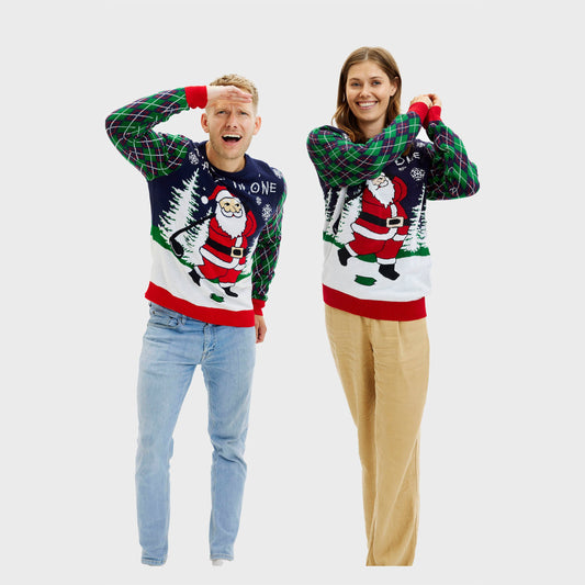 Velina Moda | Ho Ho Hole In One Christmas Sweater Women's