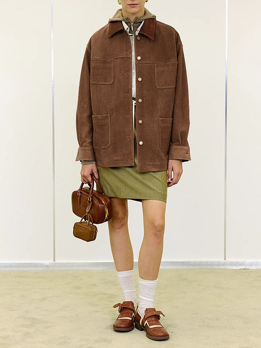 Velina Moda | Cordura Cargo Polo Jacket