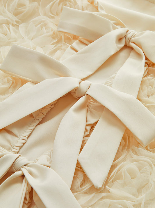 Velina Moda | Tie Front Rosette Jacket