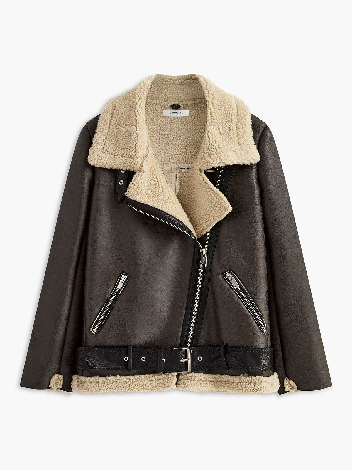 Velina Moda | Belted Soft Fleece Jacket