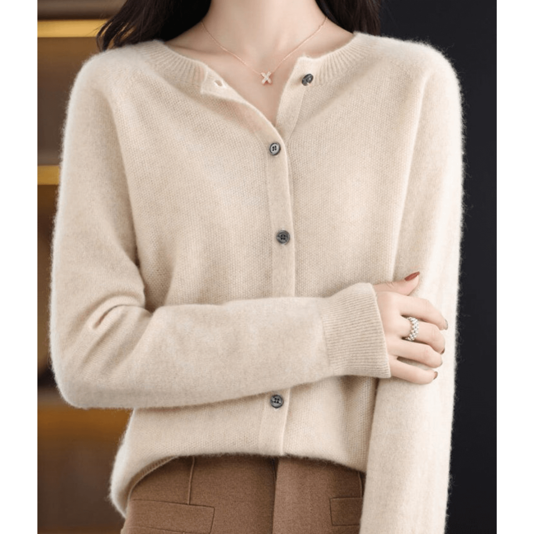 Velina Moda | Cardigan with Buttons Timeless Sweatshirt
