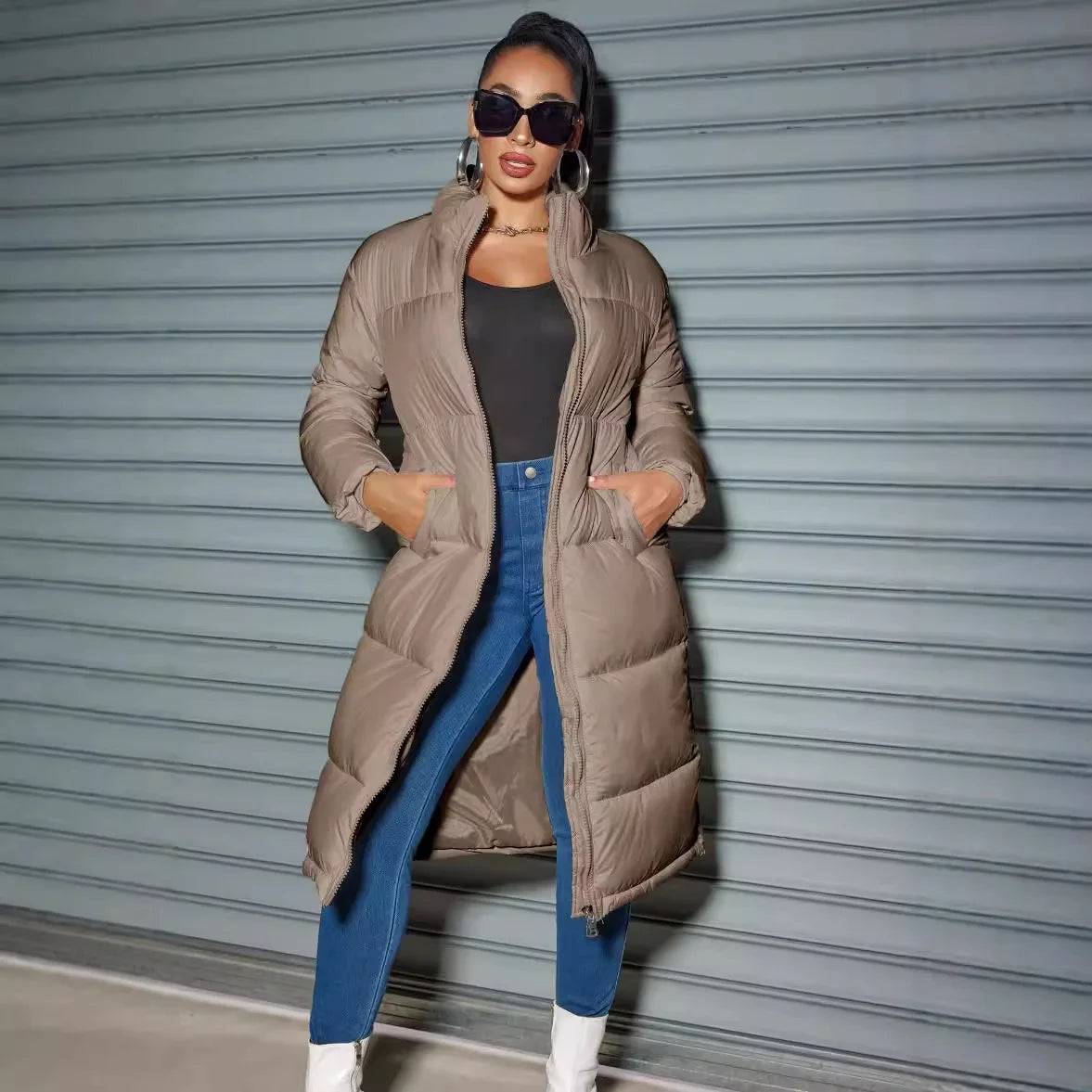 Velina Moda | Quilted parka - Winter jacket Velina Moda | Parka