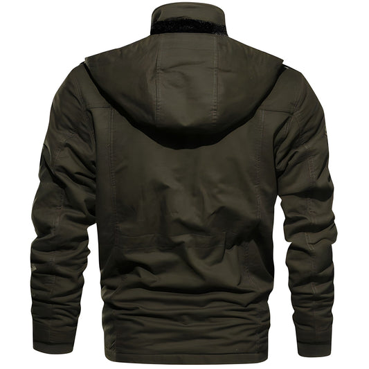 Velina Moda | Military jacket with multiple pockets