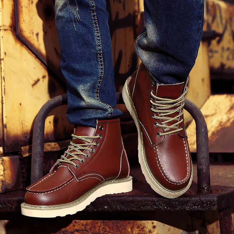Velina Moda | Moccasin Boots Comfortable Streetstyle Shoes
