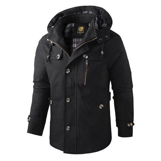 Velina Moda | Parka Jacket - Waterproof and windproof outer jacket