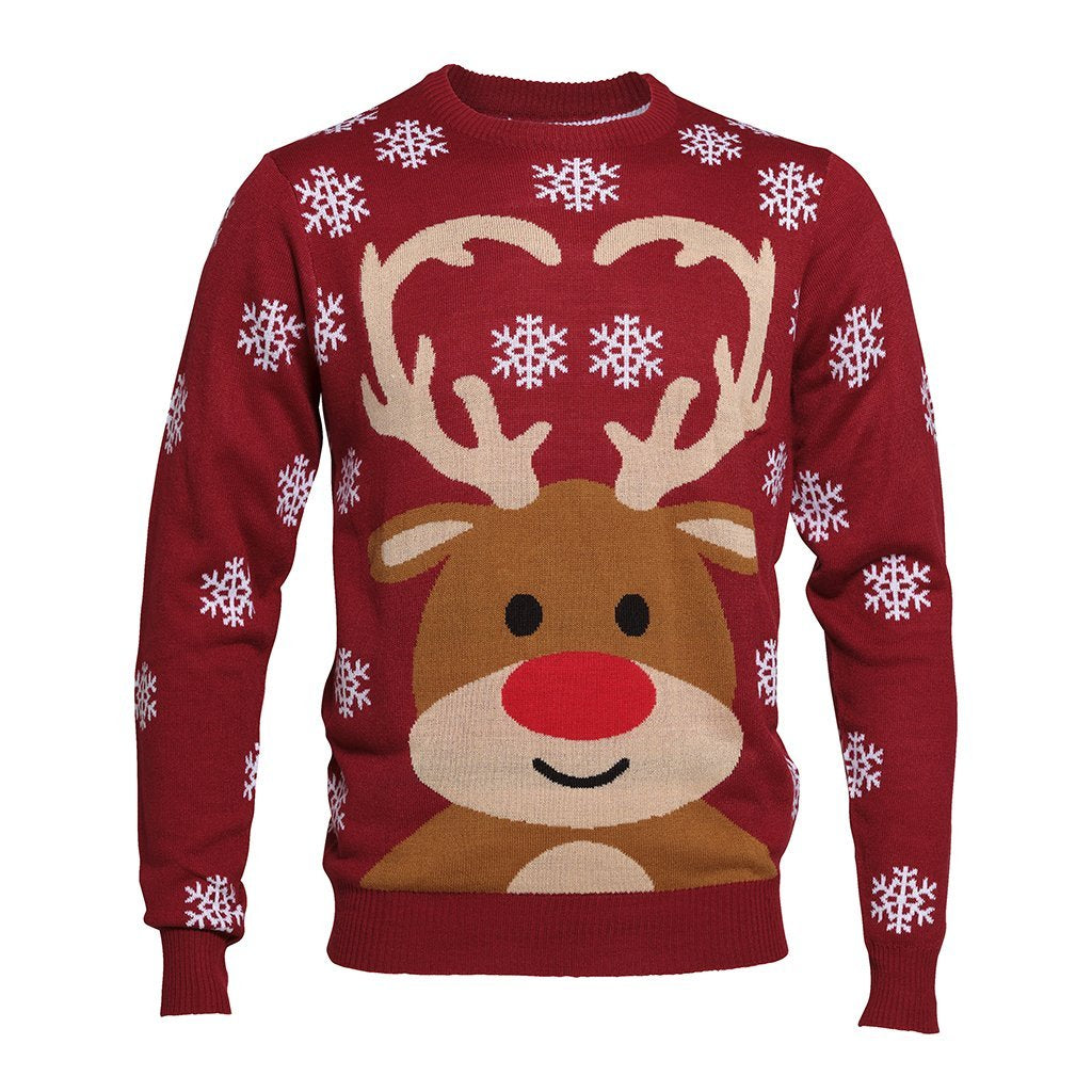 Velina Moda | Sweet Reindeer Christmas Sweater Men
