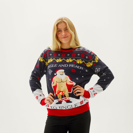 Velina Moda | The Single and Ready to Jingle Christmas Sweater Women's