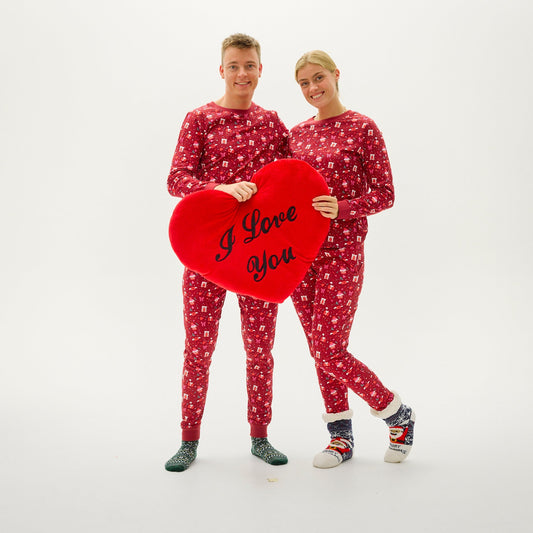 Velina Moda | Valentine's Day Christmas Pajama Red Children