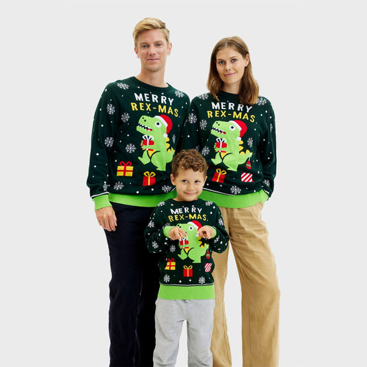 Velina Moda | Funny Dino Christmas Sweater Men