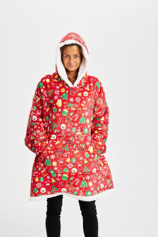 Velina Moda | Crazy Dreamhoodie Red