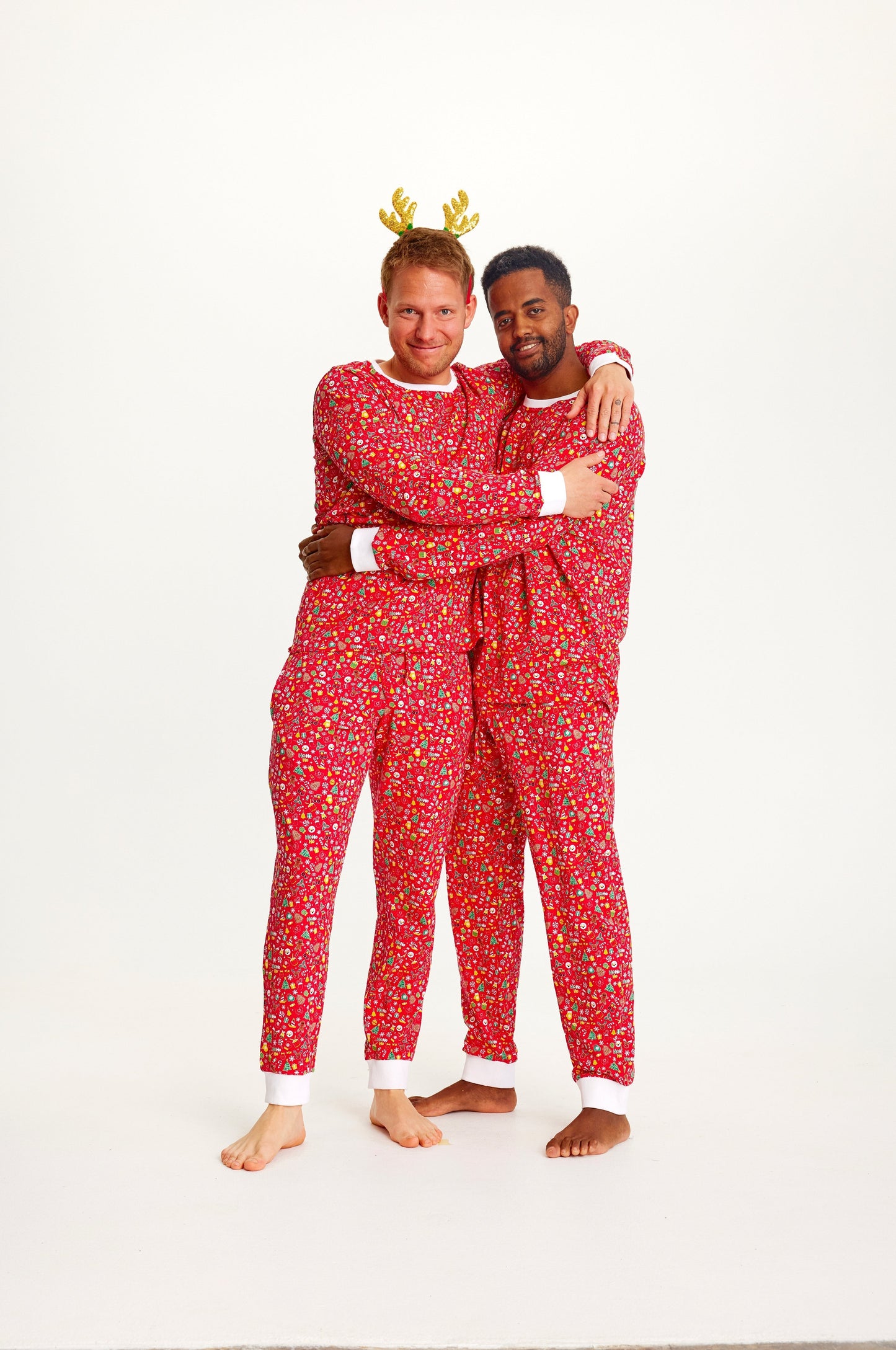 Velina Moda | Crazy Christmas Pajamas Red Men