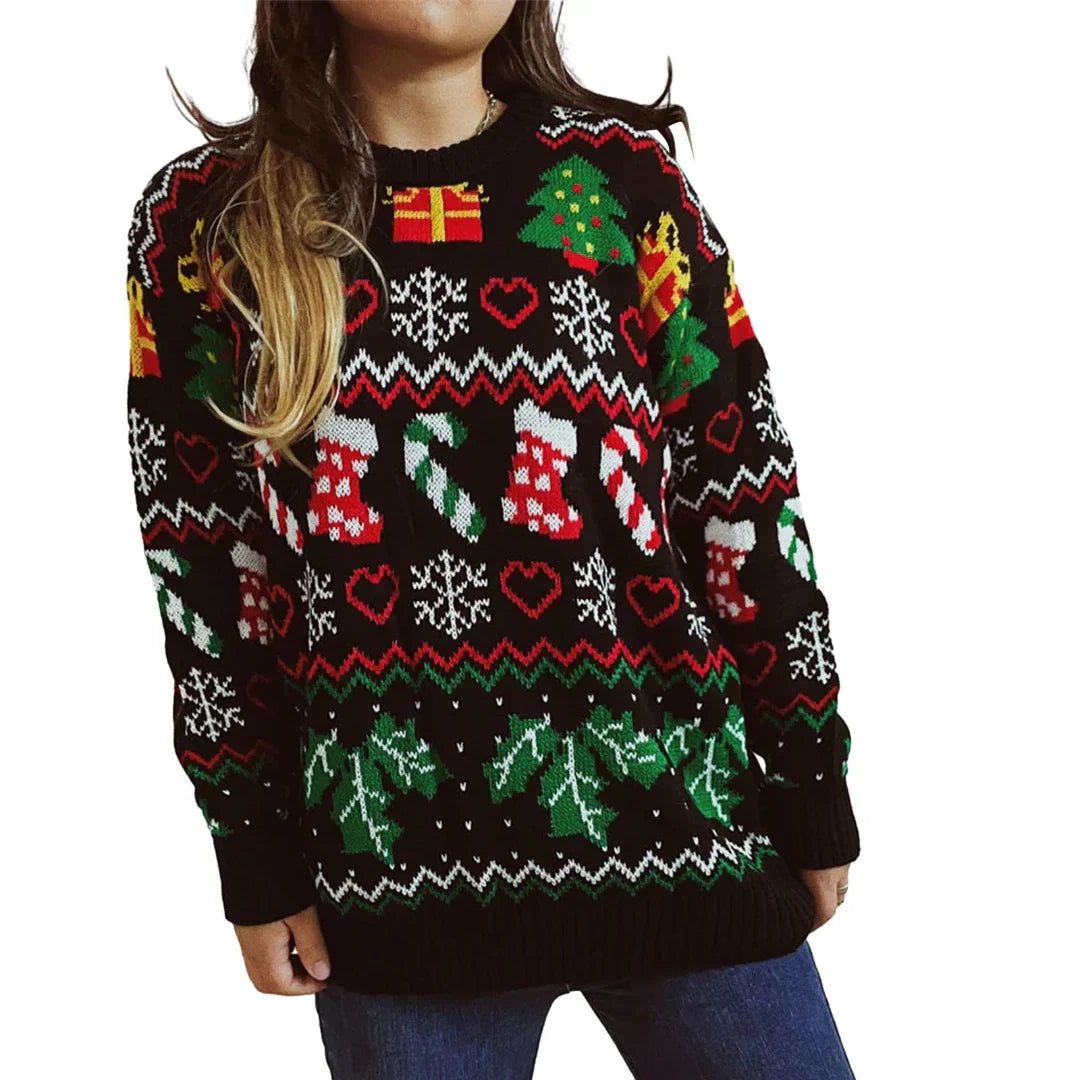 Velina Moda | Women's Knit Fine Velina Moda | with Print