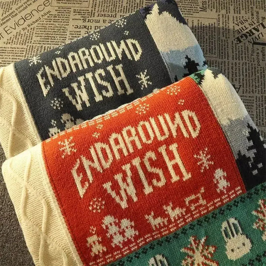 Velina Moda | Festival Christmas Sweater with Long Sleeves - warm & stylish sweater for men and women