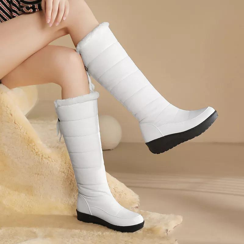 Velina Moda | Women's Winter Boots with Lining - Warm and Comfortable