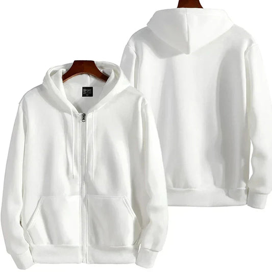 Velina Moda | Hoodie - Sporty & Comfortable Pullover with Zipper and Hood for Autumn and Winter