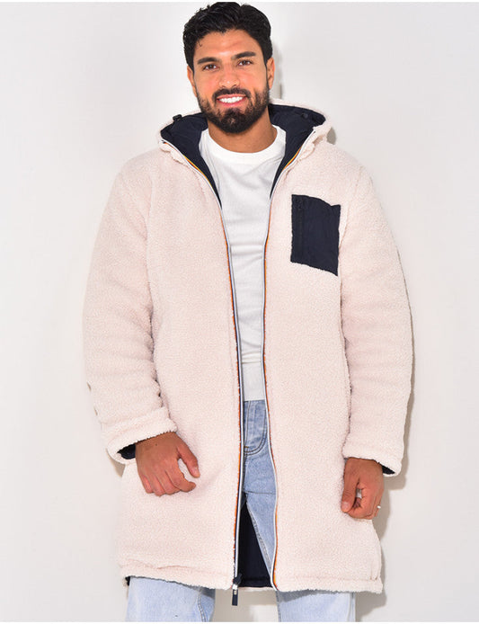 Velina Moda | Long Men's Coat Winter for stylish protection