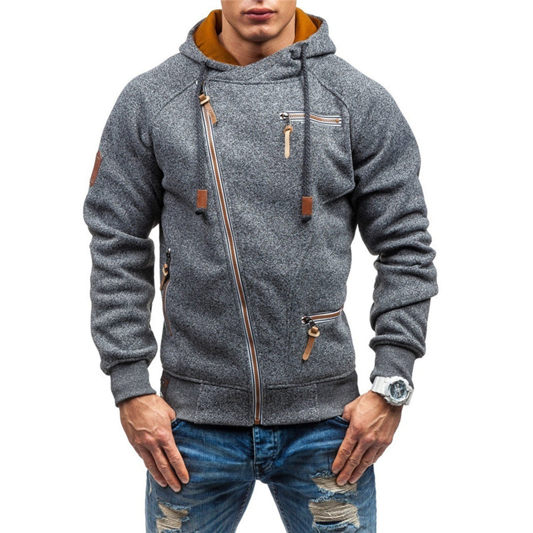 Velina Moda | Vest with hood for men - Comfort and style in one