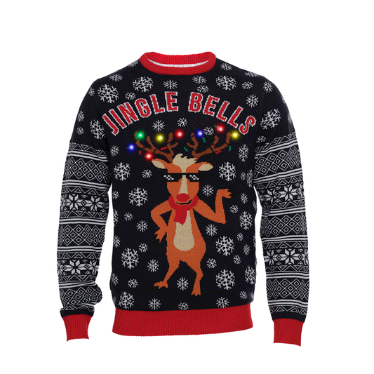 Velina Moda | Jingle Bells Christmas Sweater Men