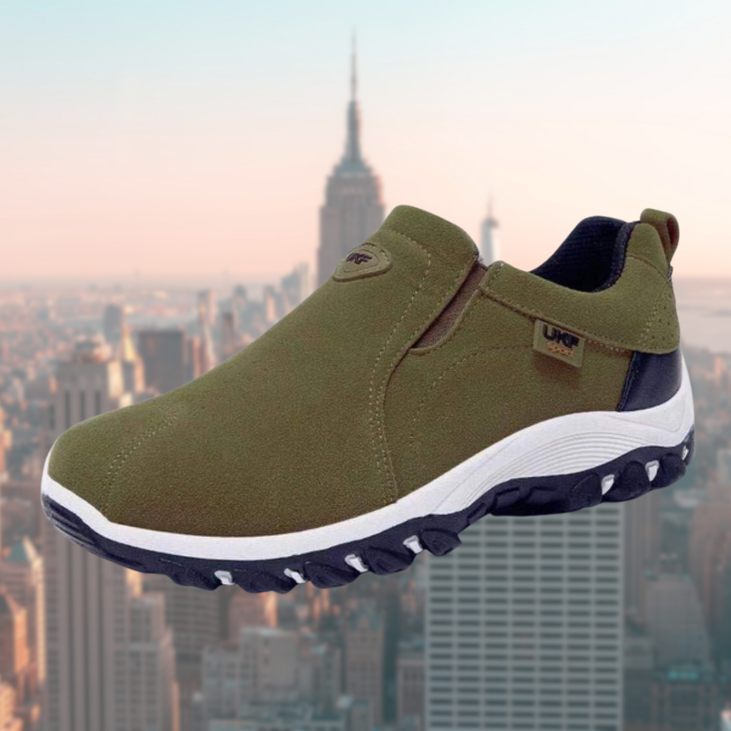 Orthopedic shoes without laces