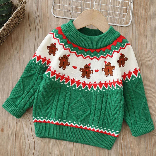 Velina Moda | Kids Sweater with Teddy Bear - Soft Plush Sweater for Boys and Girls