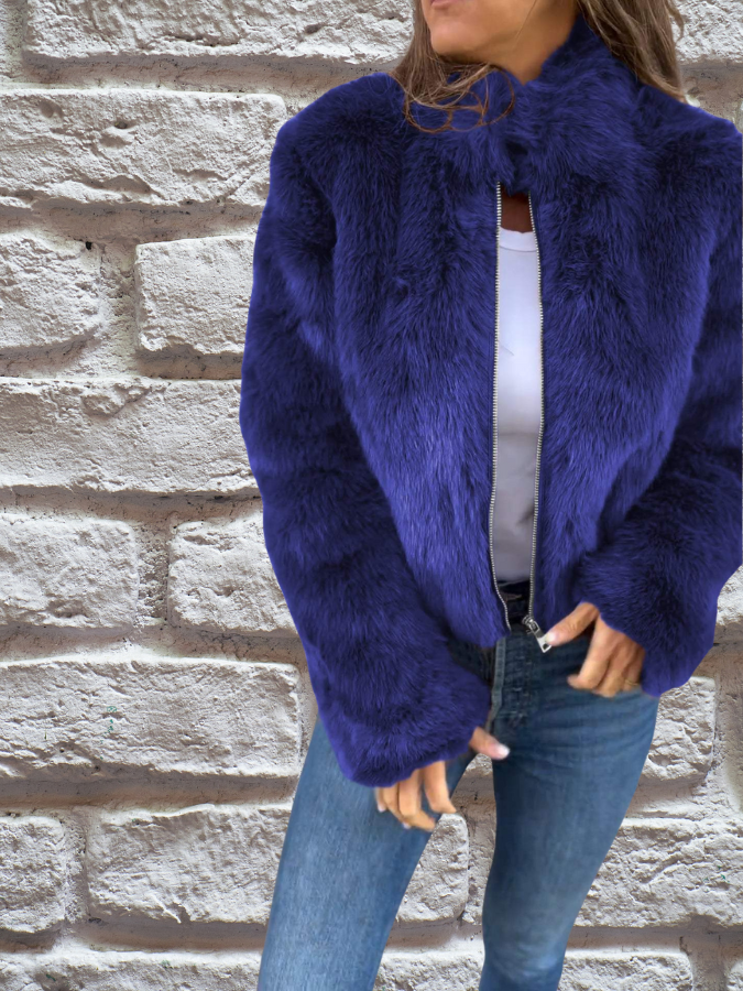 Velina Moda | Autumn jacket for women - Trendy outer jacket