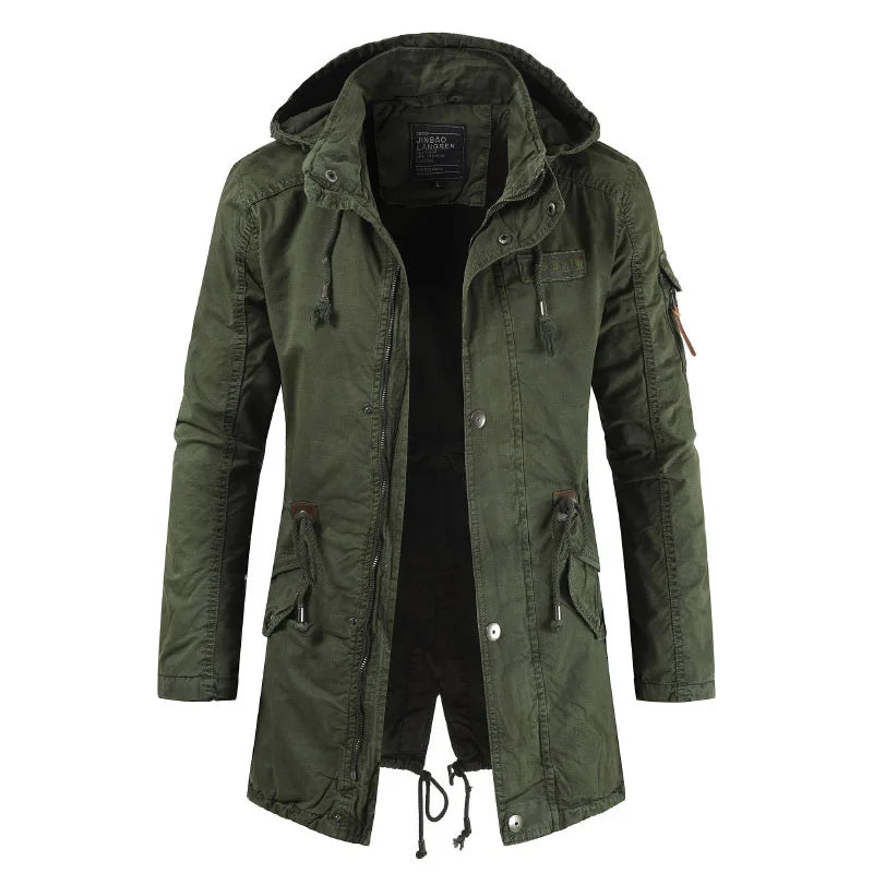 Velina Moda | Men's Parka Fleece - Comfortable Windbreaker