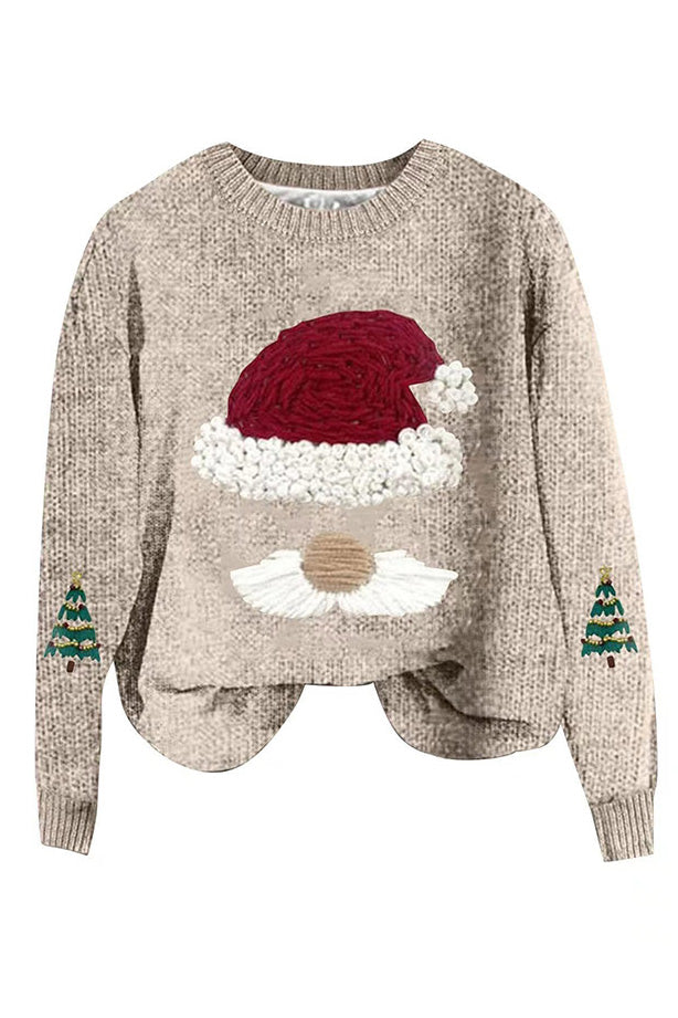 Velina Moda | Loose Fit Christmas Knit Sweater