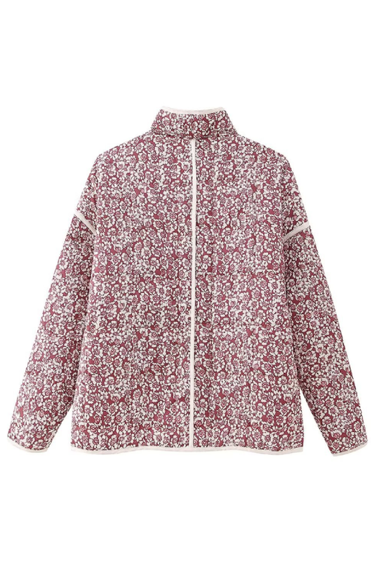 Velina Moda | Print Thin Bag Cardigan Jacket