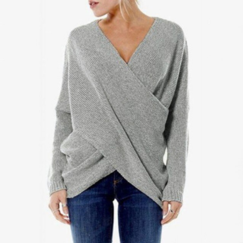 Velina Moda | Women's Cashmere Sweater with Cross Detail, Autumn/Winter
