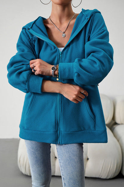 Velina Moda | Casual Sweater Cardigan with Hood