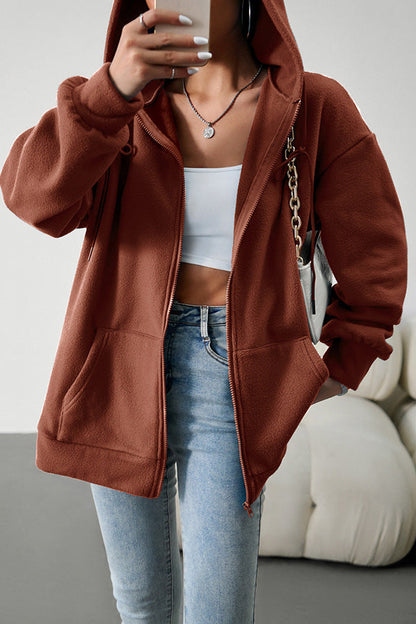 Velina Moda | Casual Sweater Cardigan with Hood