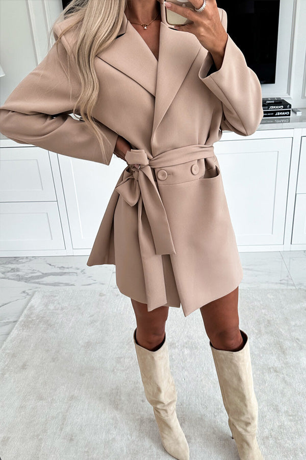 Velina Moda | Long Beige Jacket