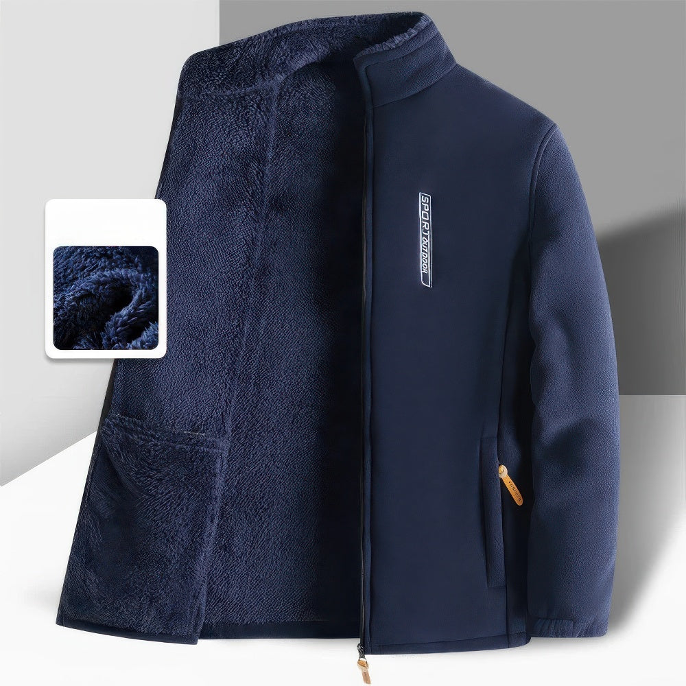 Velina Moda | Fleece-lined winter jacket - Comfortable and stylish
