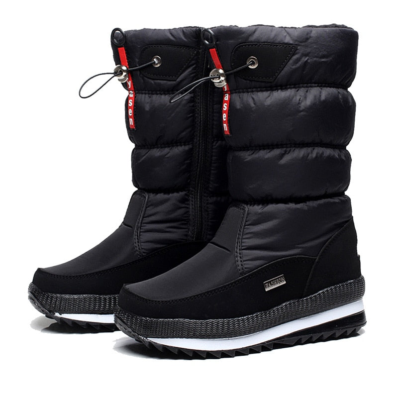 cDiana - Women's waterproof padded winter boots