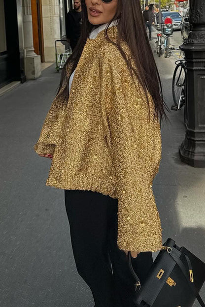 Velina Moda | Small Stand-Up Collar Jacket
