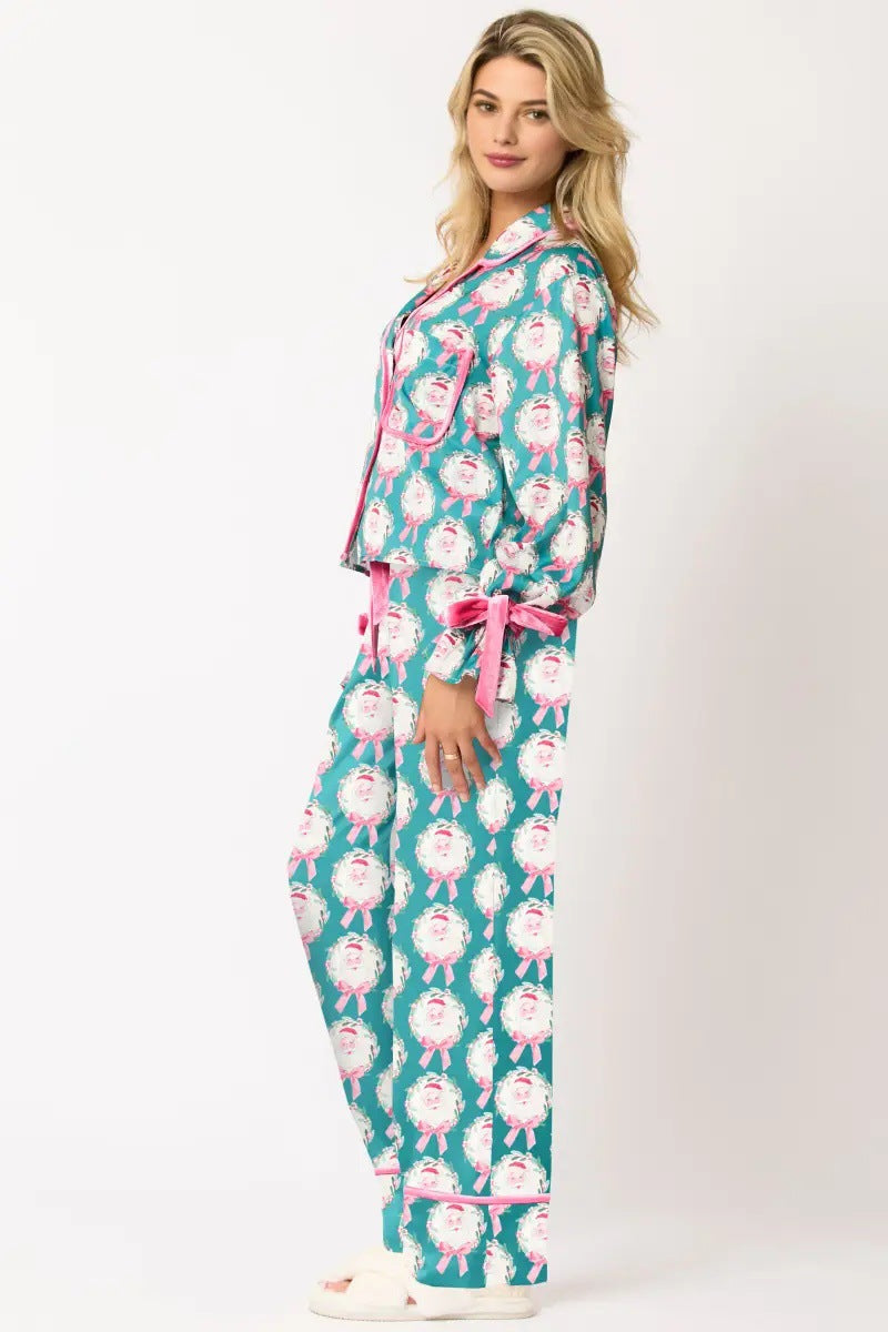 Velina Moda | Christmas Character Sprint Pajama Long Set