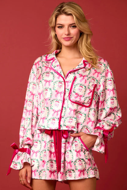Velina Moda | Christmas Character Sprint Pajama Short Set