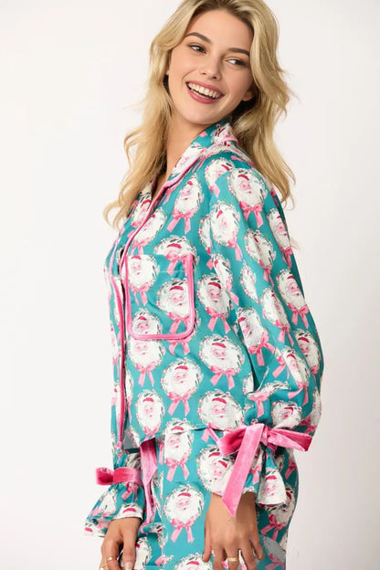 Velina Moda | Christmas Character Sprint Pajama Long Set