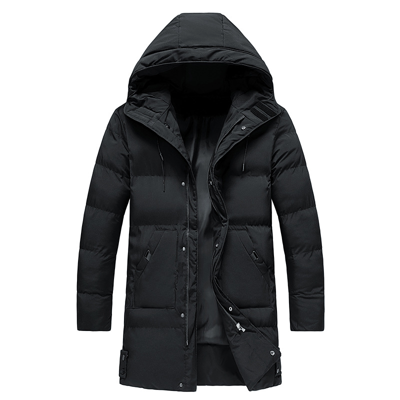 Andrés - Men's quilted coat with hood