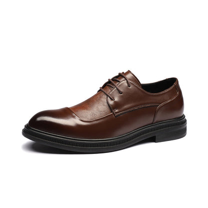 Alfonso | Zapatos de vestir para hombre, estilo británico y punta afilada