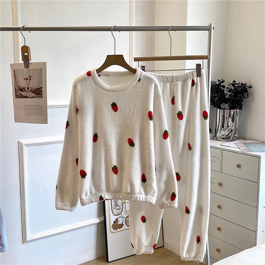 Velina Moda | Fleece Comfort Pajama - Sweet, Warm and Comfortable in 7 Trendy Variants