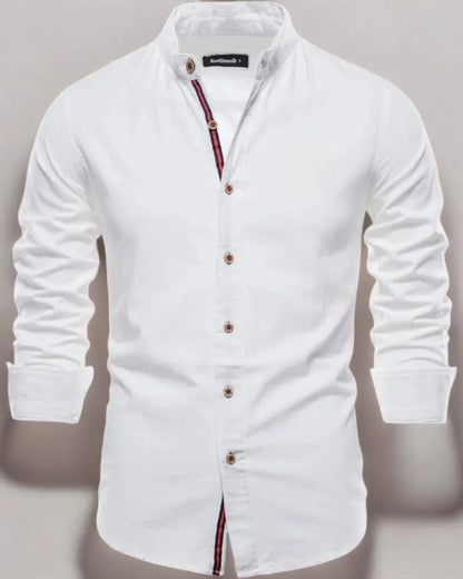 Velina Moda | Men's elegant linen shirt
